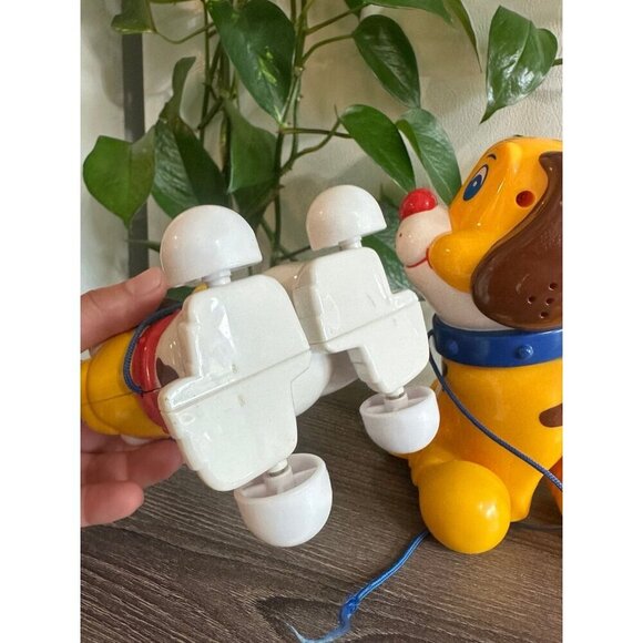 Vintage Plastic Pull Toy Dogs – Set of 2 - Picture 7 of 12